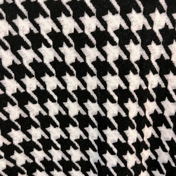 Michael Michael Kors Blouse Long Sleeve Houndstooth - Picture 9 of 9